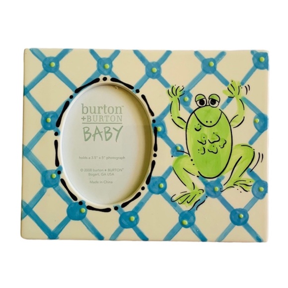 Burton + Burton Baby Ceramic Picture Frame - Picture 1 of 4
